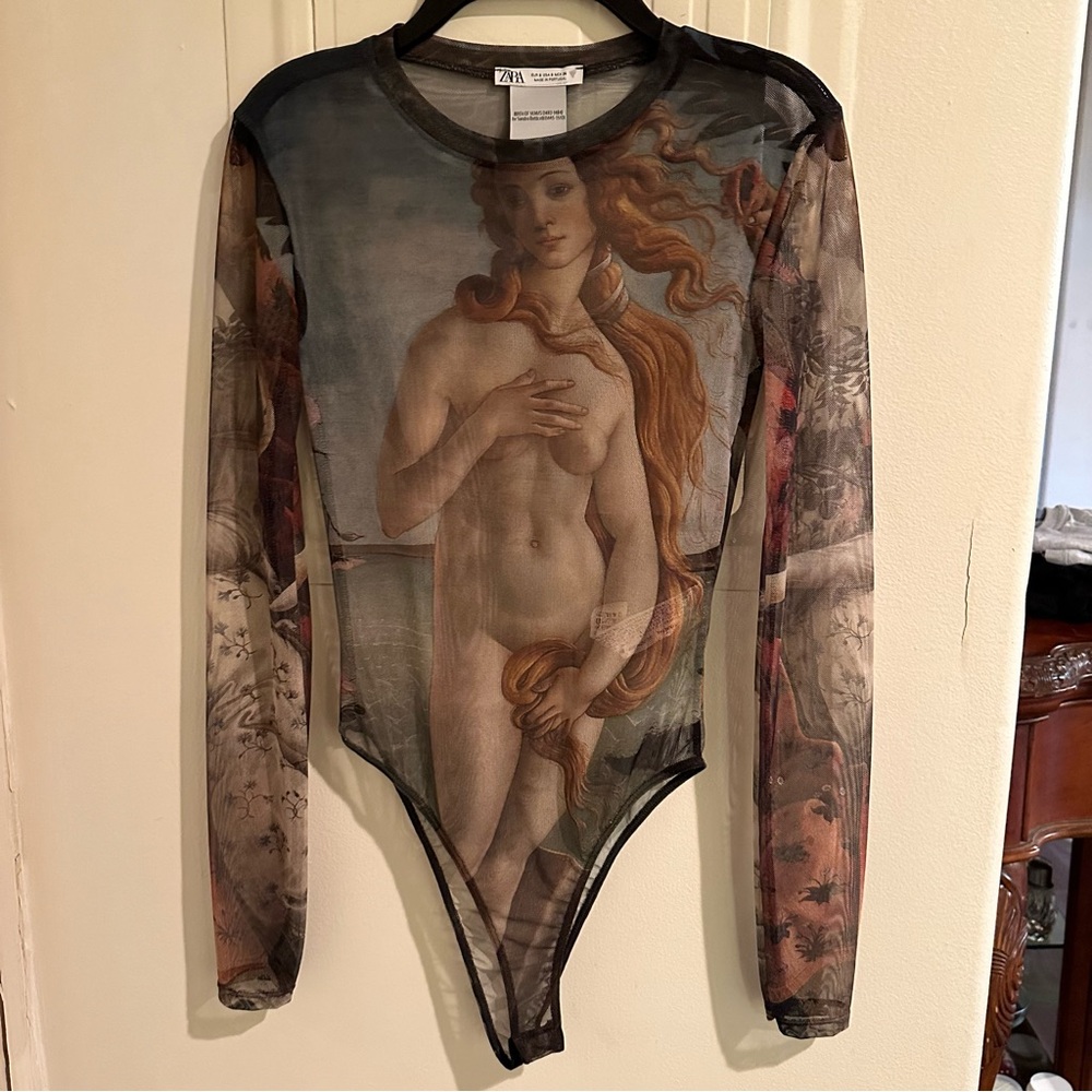 Zara birth of Venus bodysuit